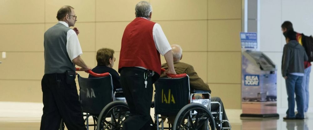 Request a Wheelchair at Southwest Airport